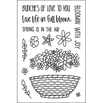 basket2stamp Clear Stamp Set